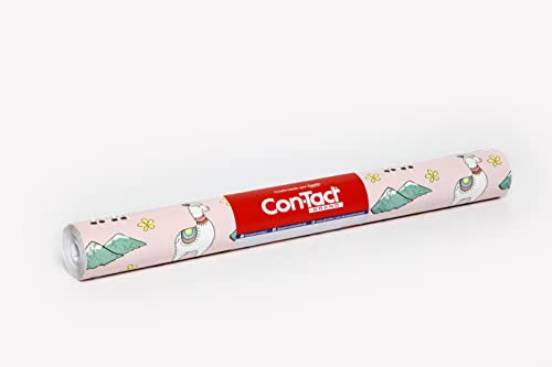 Plastcover Contact Decorado 45cmx10m Lhamas , Multicores, 1 rolo