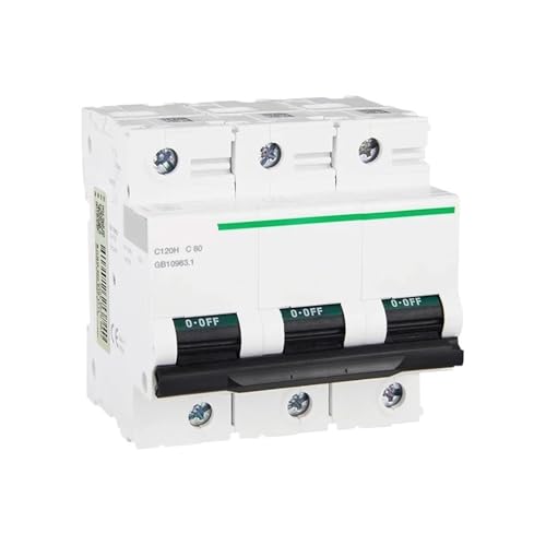 Disjoncteur électrique C120H 3P 100A haute capacité triphasé - 2