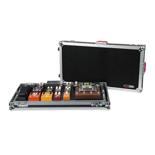 Pedalboard avec étui ATA pour partir en tournée de concerts sans stress