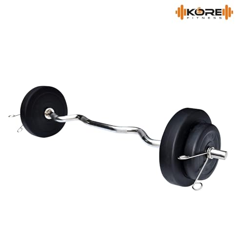 Kore Fitness 16 Kg Home Gym Set, Multicolour - Image 5