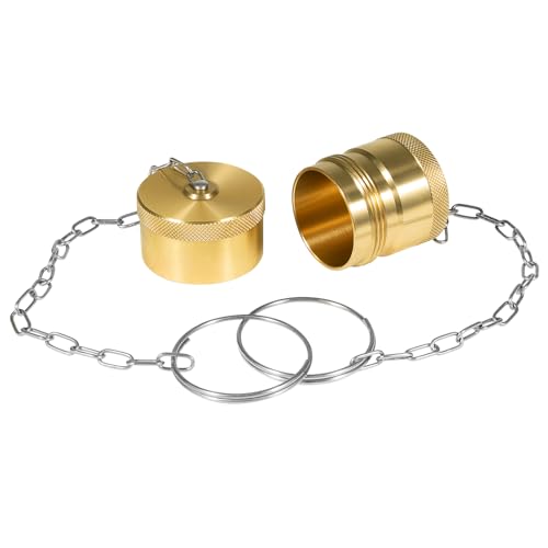 Dust Cap and Plug Set for 1” Wet Line Wing Style Hydraulic Couplers, Protective Cover for Quick Connect Fittings