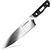 Steinbrucke Forged Chef Knife Pro Kitchen Knife 8 inch German 5Cr15Mov Stainless Steel Blade & Hand Polished Ergonomic Handle - Finger Guard, Dishwasher Safe