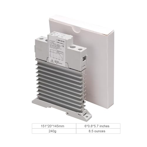 Tablero de interruptor relé SSR con disipador integrado industrial 7