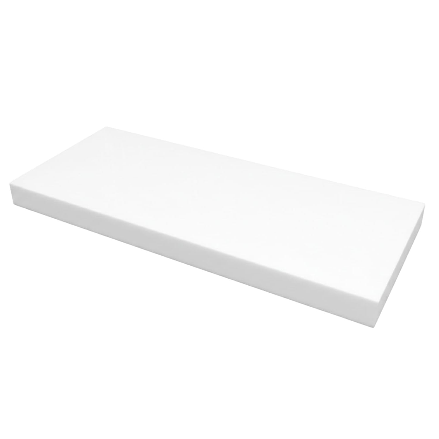 Laam linen Upholstery High Density Foam Sheet for Replacement Firm Cushion, Cut to Any Size Sofa, Bench, Chair, Caravan Pet Beds, Mattress Foam, Craft & DIY Projects (Foam Only, 120X60X10cm)