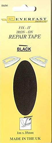 Everfast Fix-it Iron on Tape 1m x 35mm Black