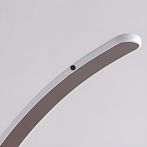 Image of Twisting Rod Floor Lamp, Black Minimalist Design, 3-Color Dimmable LED (Warm /Natural /Cool White), Stylish Tall Lamp for Living Room & Bedroom Lighting