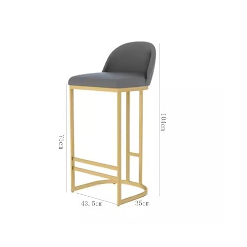 Chaises hautes pour accueil et réceptionniste de commerce - 4