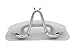 Vinland Marine Quick Release Dinghy Davits for Inflatable Boat, 150 lbs. Capacity, 304 Stainless Steel, White Snap Davit Pads, Quick Davits System, Dingy davits