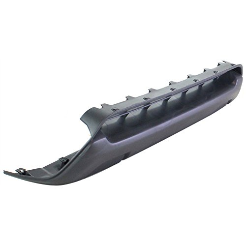 Evan Fischer Bumper Grille Compatible With 2012-2015 Toyota Tacoma Center Textured Black Plastic #TOP2