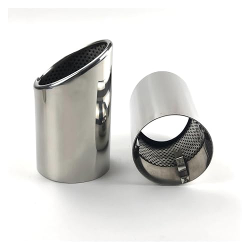 Tuyau d'échappement pour Q7 2007-2011 en acier inoxydable chrome