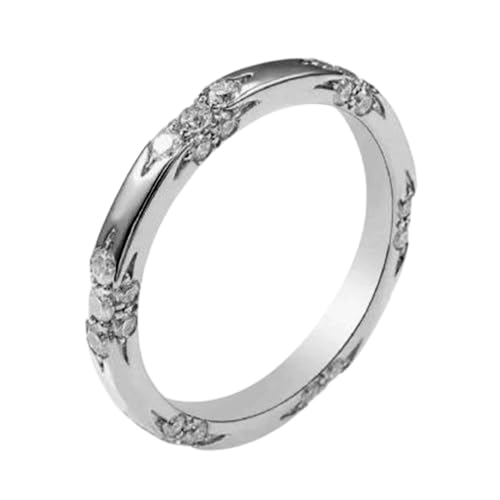 Bague moissanite argent 925 massif et pierre de naissance avril femme RNG-1656