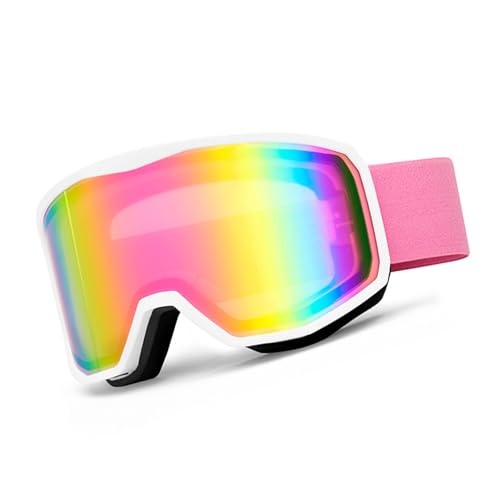 Lunettes de ski anti-buée double couche et snowboard pour sports de plein air
