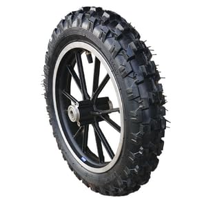 Rueda completa trasera de 10 pulgadas con neumático 2.50-10 Mini Cross Dirt Bike 2-Takt 49 cc