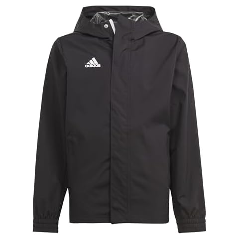 adidas Kids Entrada 22 Black All-Weather Jacket Cover
