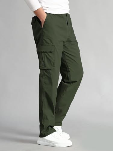 Image of TAGAS Men Cotton Cargo Trouser ||Men's Relaxed Fit Cargo|| Men's Multi Pocket Cargos Pants||MC-16