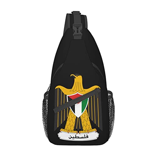 Mochila bandolera unisex de estilo palestino miniatura 2