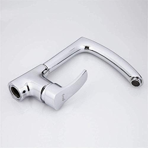 Robinet mélangeur d'eau design moderne à angle droit et rotation complète à 360° - 3