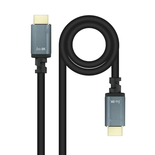 Cable HDMI 2.1 8K perfecto para disfrutar del cine en casa con Nanocable Iris