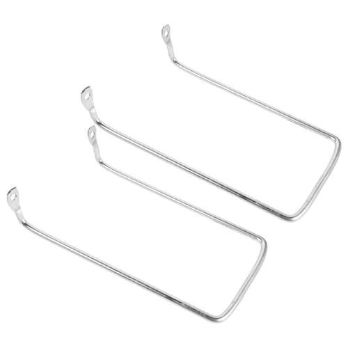 Image of Toyvian 2pcs Bike Basket Mounting Bracket Sturdy and Support Frame for Electric Bicycle and Cycling Accessories Easy Installation for Secure Basket Fixing