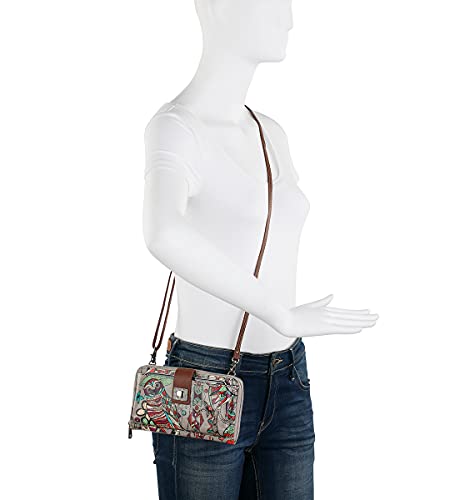 Image of Sakroots Artist Circle Large Smartphone Cross Body Phone Wallet