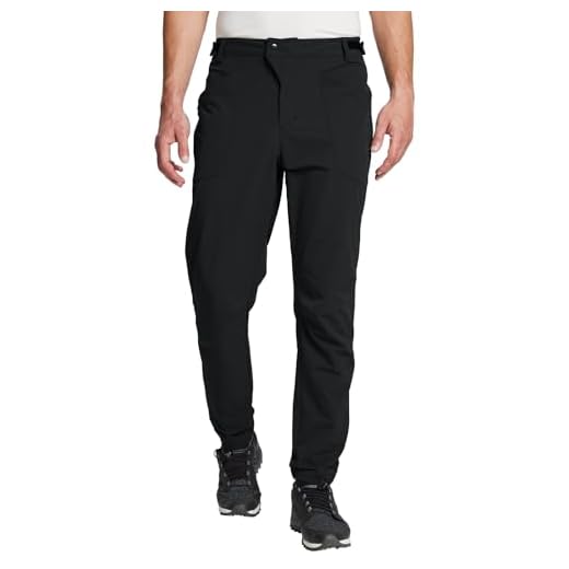 BALEAF Men's Mountain Bike Pants MTB Cycling Pants Hiking Running Gear Bicycle Biking Water Resistant Lightweight Outdoor Black M