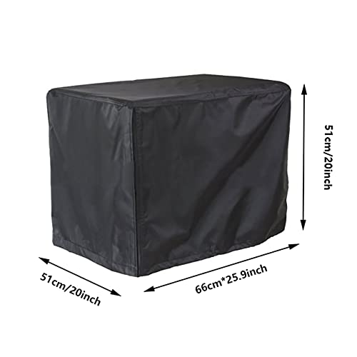 Universal Generator Cover 66x51x51cm Waterproof Dustproof UV Resistant Generator Protective Cover Heavy Duty Rectangular Outdoor Storage Covers - Image 2