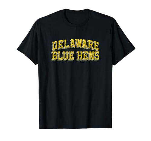 Delaware Fightin' Blue Hens Retro Arch Officially Licensed T-Shirt