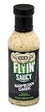 HEB Flyin Saucy Wing Sauce 12oz - 1 bottle (Parmesan Garlic)