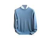 Hamthuit Pull Décontracté en Cachemire pour Hommes, Pull Ample Et Col Rond, Automne/Hiver 2 XL