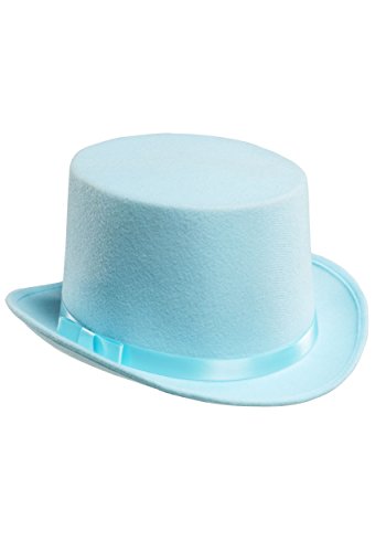 Blue Tuxedo Top Hat Standard
