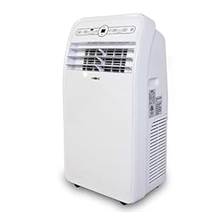 Uhome 12000 BTU Portable Air Conditioner with Heater up to 400 Sq. Ft, Ac Heater Combo Window Unit, Portable AC Unit with Dehumidifier & Fan, Cools & Heats,Remote Control and Window Kit Included,White