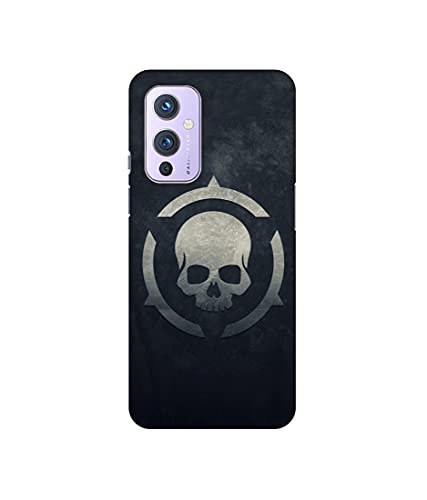Image of Skull Pattern Print Design 3D Printed Hard Back Case Cover for OnePlus 9