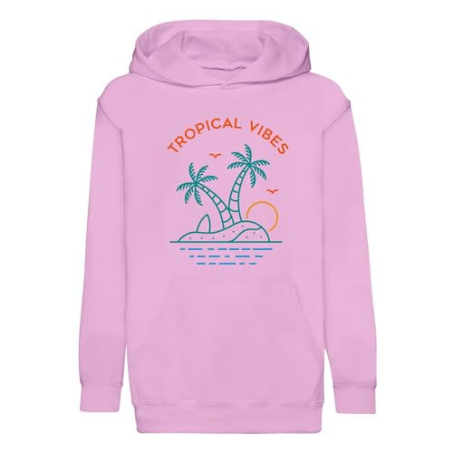 Sweat à capuche enfant haut de gamme au design minimaliste de plage premium
