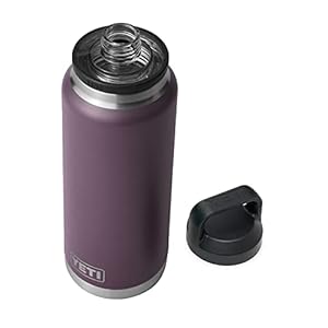 YETI Rambler 36 oz Bottle, Vacuum Insulated, Stainless Steel with Chug Cap, Nordic Purple