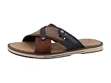 MUSTANG Herren Klassische Sandalen, Männer Sandalen,Strandschuhe,Sandaletten,bequem,Sommerschuhe,Freizeitschuhe,Braun,42 EU