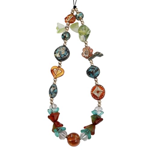 Image of Beaded Camera Wrist Strap Cute Digital Camera Charm Lanyard Phone Charms Strap Beaded Camera Chain for Phone Bag Keychain