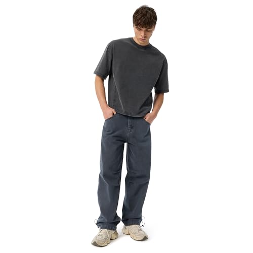 Men's Racer Ergonomic Suede Short Sleeve Tee Shirt with Crop Fit Standard2