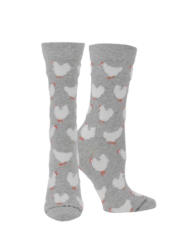 Image of WHD Chicken Crew Socks for Women & Men
