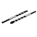 New Lon0167 8mm Tip Featured 110mm Length 6mm reliable efficacy drill hole Triangle Head Tile Twist Drill Bit 2pcs(id:a5d 28 de 5d2)