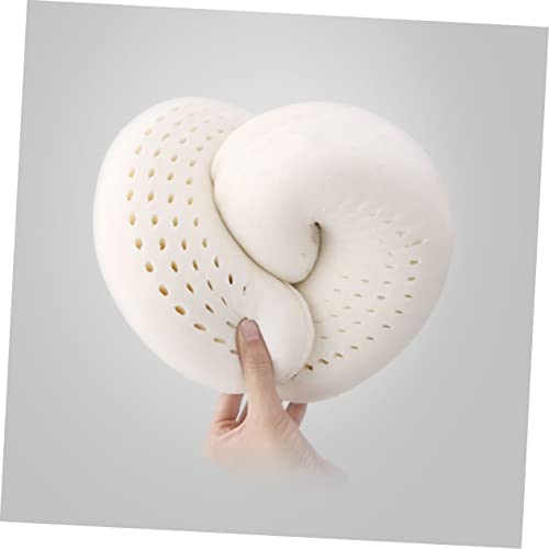 Almohada de látex para cuello 29x29x10 cm miniatura 4