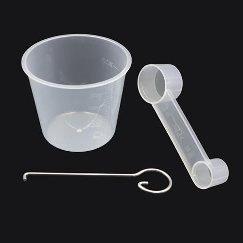 Medidor de polipropileno transparente 200 ml para pan miniatura 1