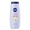 NIVEA Refreshing White Peach and Jasmine Body Wash with Nourishing Serum, Scented Body Wash for Women, Enriched with Provitamin B5 and Vitamin E, 20 Fl Oz Bottle