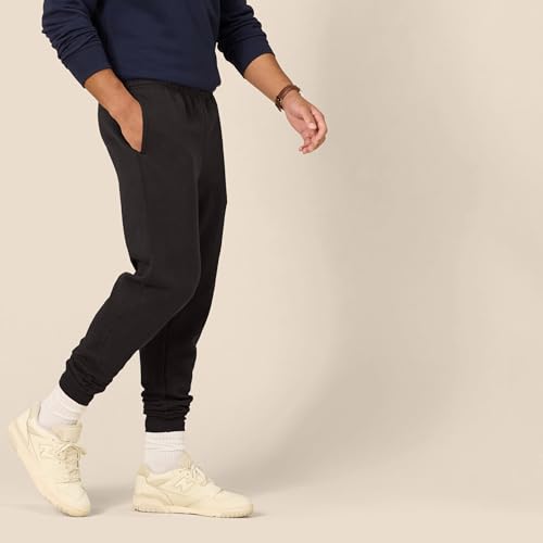 Amazon Essentials mens Relaxed Joggers Sweatpants, Fleece, Comfortable Fit