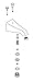 Kohler K-88034-BV LAV Faucet, CP