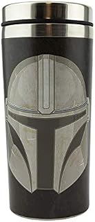 Star Wars The Mandalorian Travel Mug, Stainless Steel, 450 milliliters