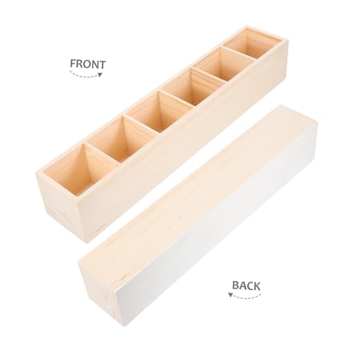 Boîte de rangement bois compartiments personnalisable DIY à offrir - 4