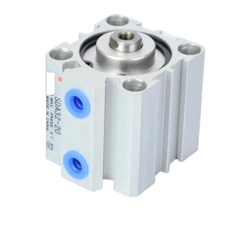 Cilindro neumático SDAS12-75 compacto con carrera de 40mm para automatización 2