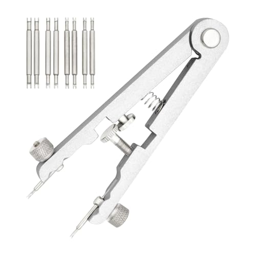 Watch Spring Bar Pliers Tool Repairing Accessories Travel Home Removing Tool Silver