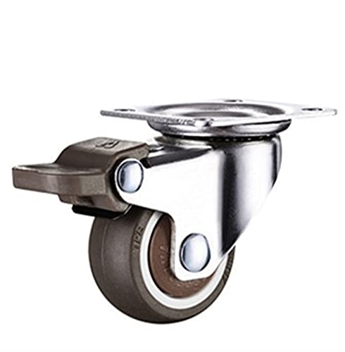 Roulettes de 32 mm ultra silencieuses pour armoire déplacez 80 kg sans bruit