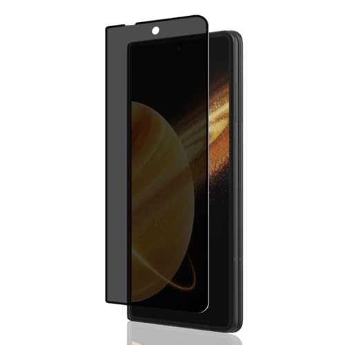 Yiunssy Protector de pantalla para Honor Magic V3, Privacidad Cristal Templado, Cobertura Completa, Dureza 9H, Antiarañazos, Antiespía Vidrio Templado para Honor Magic V3